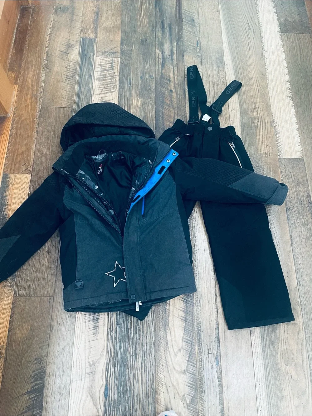 Gerry 3Pc winter snow SET coat jacket bibs boy 7-8